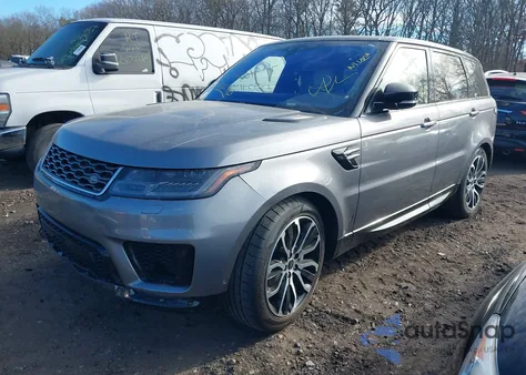 2020 Land Rover Range Rover Sport Hse Mhev из США, поврежденный, VIN SALWR2SU3LA743674